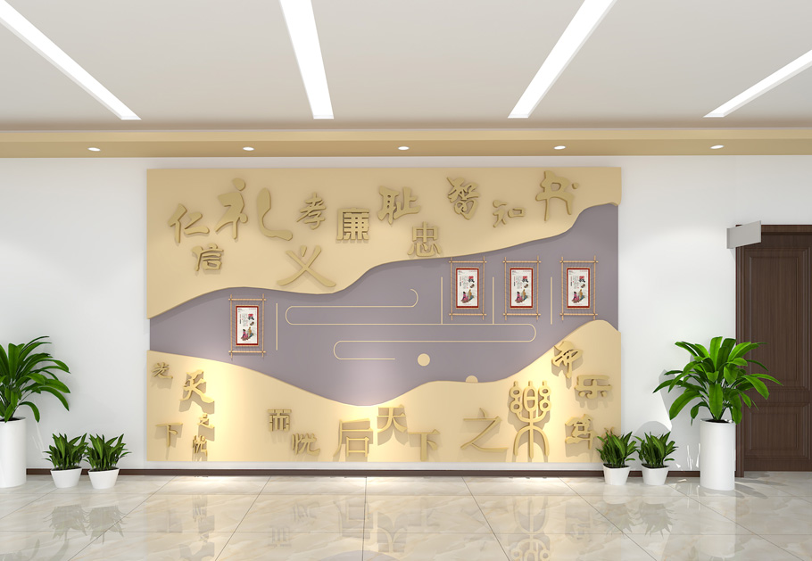 公司展示墻制作 公司展示墻制作